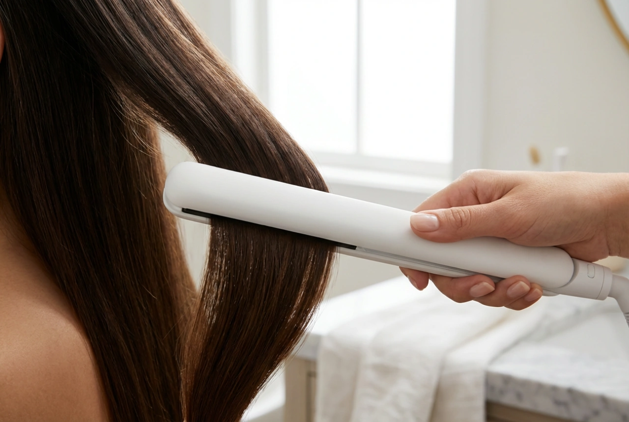 Haarglätter, der das Haar nicht schädigt: Worauf man achten sollte