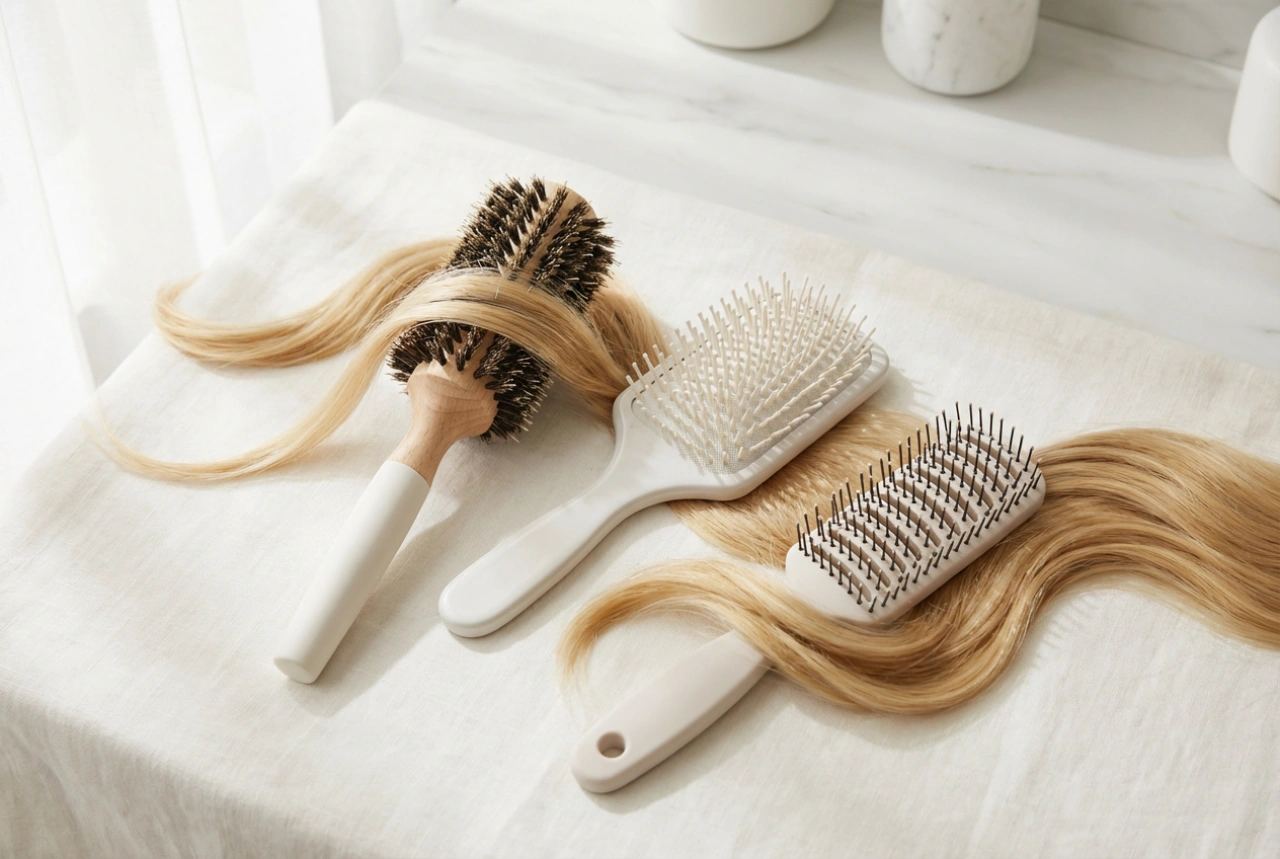 Haarstyling-Bürste: Arten und Modellierungstechniken