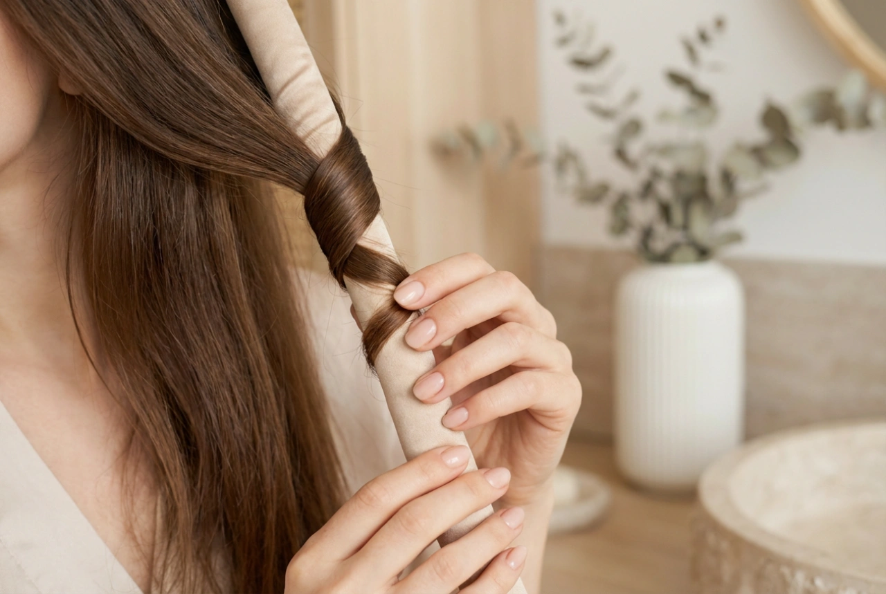 Die lange Lockenwickler-Rolle: Wellen ohne Hitze für mittellanges und langes Haar