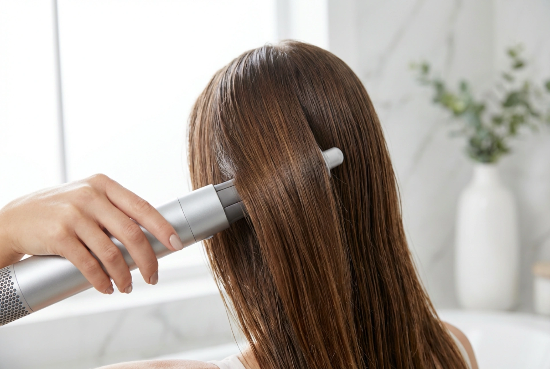 Warmluftbürste: Haare stylen und trocknen in einem Schritt