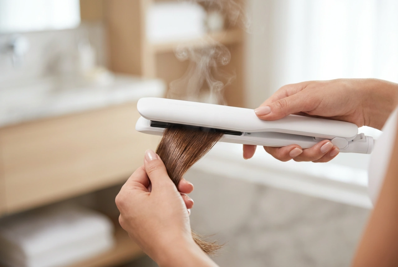 Dampfglätteisen: Wie sie funktionieren und wie man das Haar schonender glättet