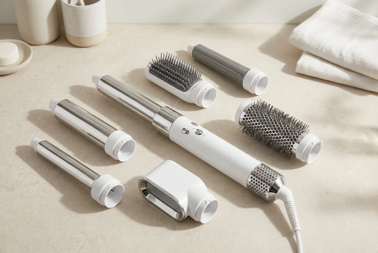 5-in-1-Haarstyler: Wozu dienen die Aufsätze und wie man sie beherrscht