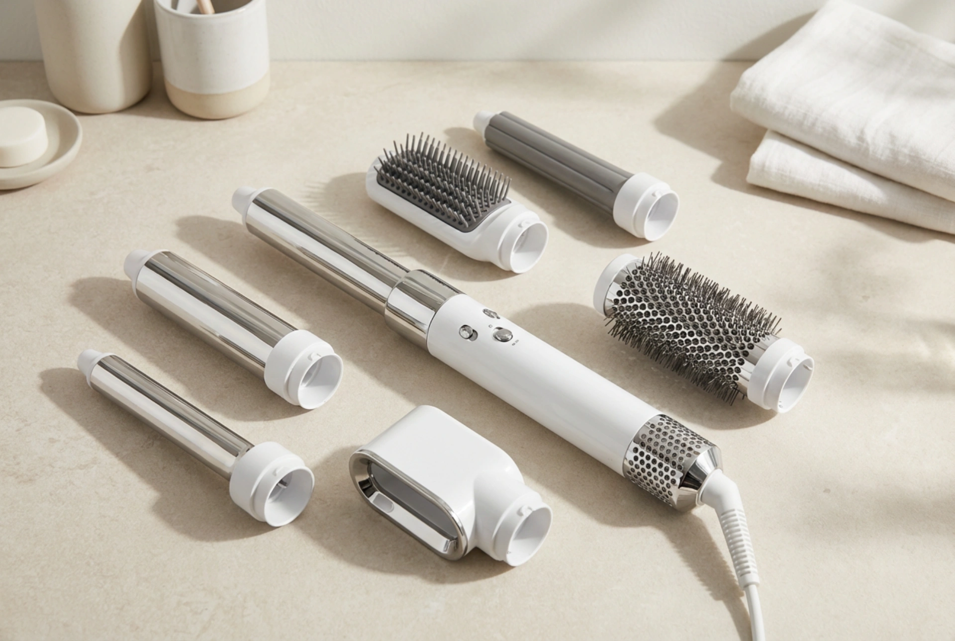 5-in-1-Haarstyler: Wozu dienen die Aufsätze und wie man sie beherrscht