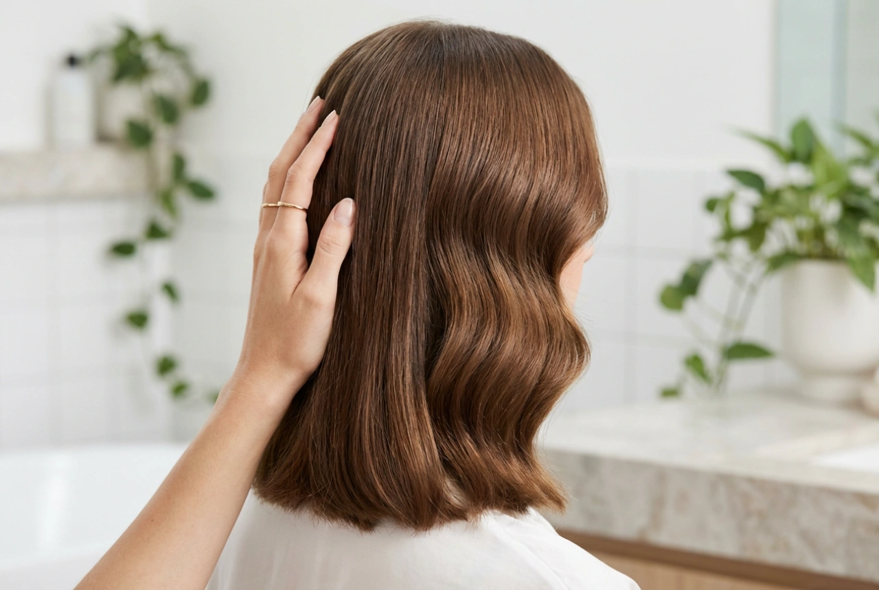 Eine sanfte Welle im Haar: So gelingt der perfekte Styling-Akzent und seine Fixierung