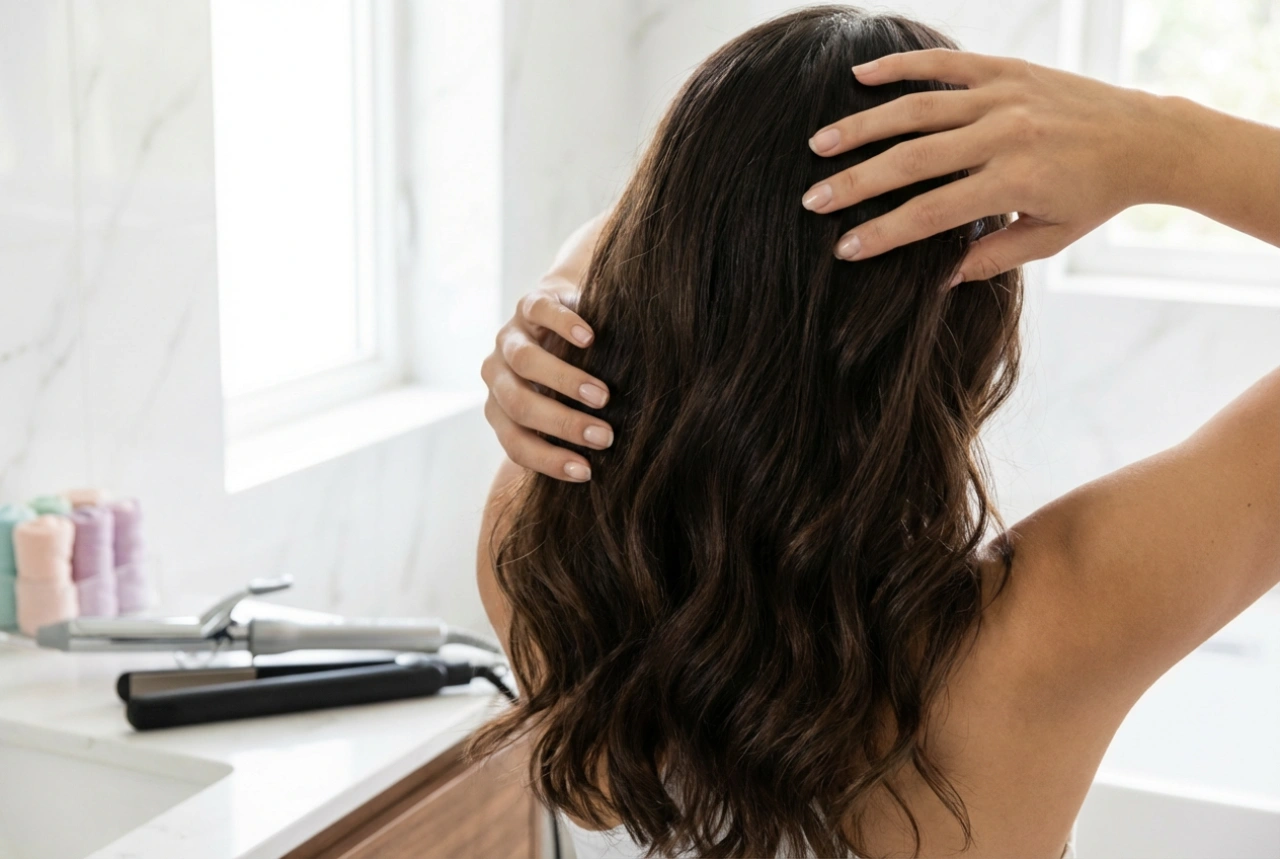 Haare locken: Lockenstab, Glätteisen und Lockenwickler Schritt für Schritt