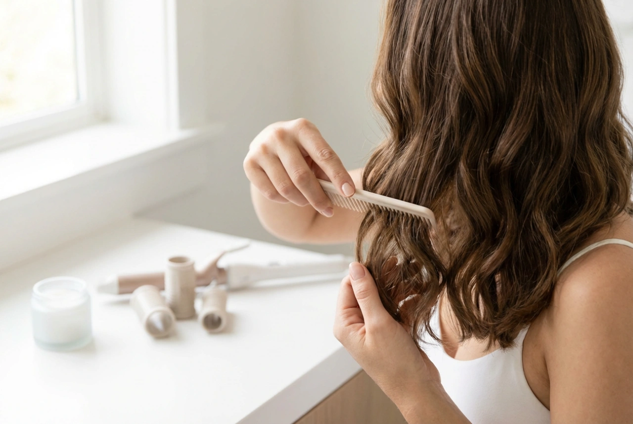 Locken bei mittellangem Haar: 4 Techniken vom Lockenstab bis zu Papilotten