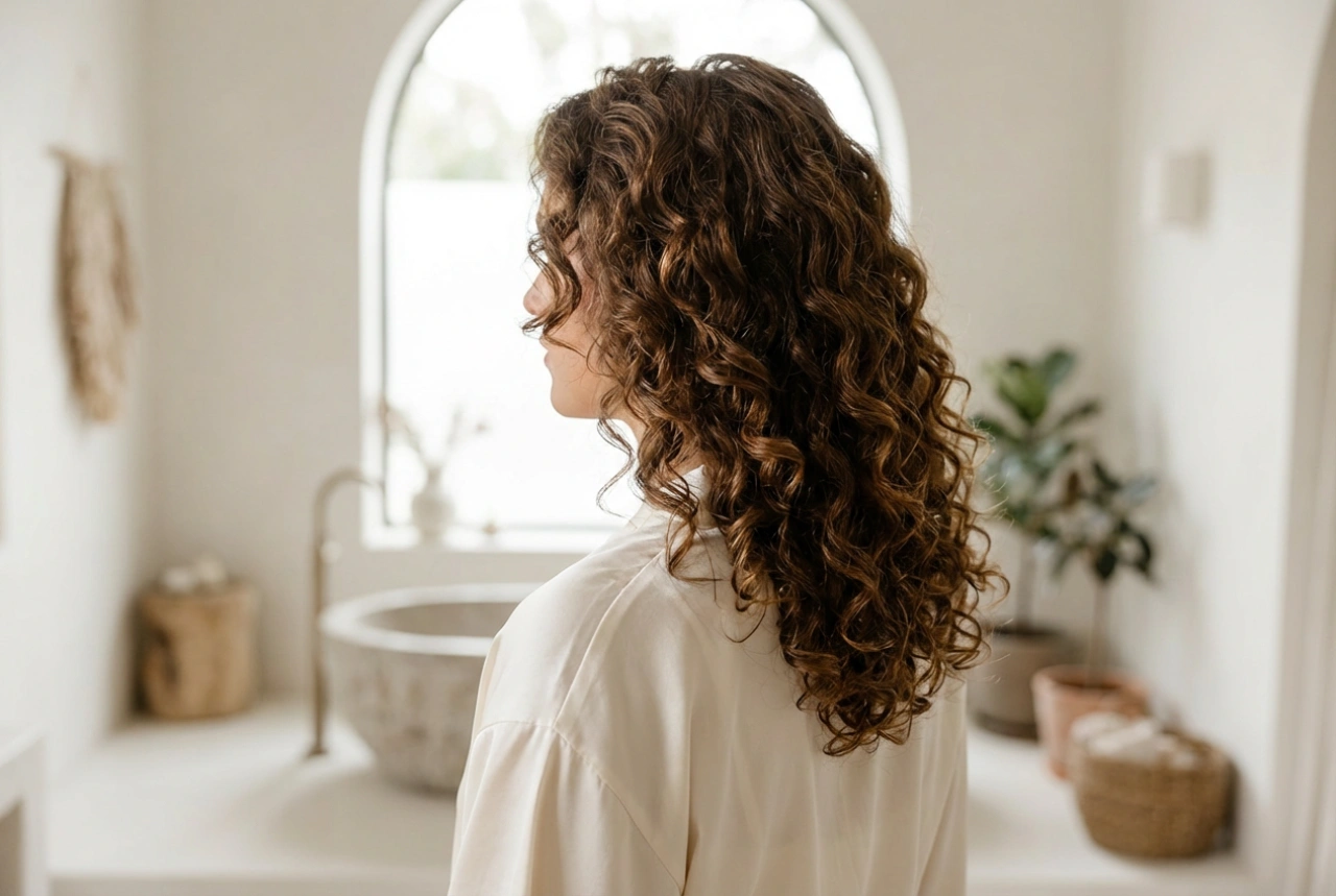 Wie man Locken bei mittellangem Haar stylt, damit sie nicht aushängen