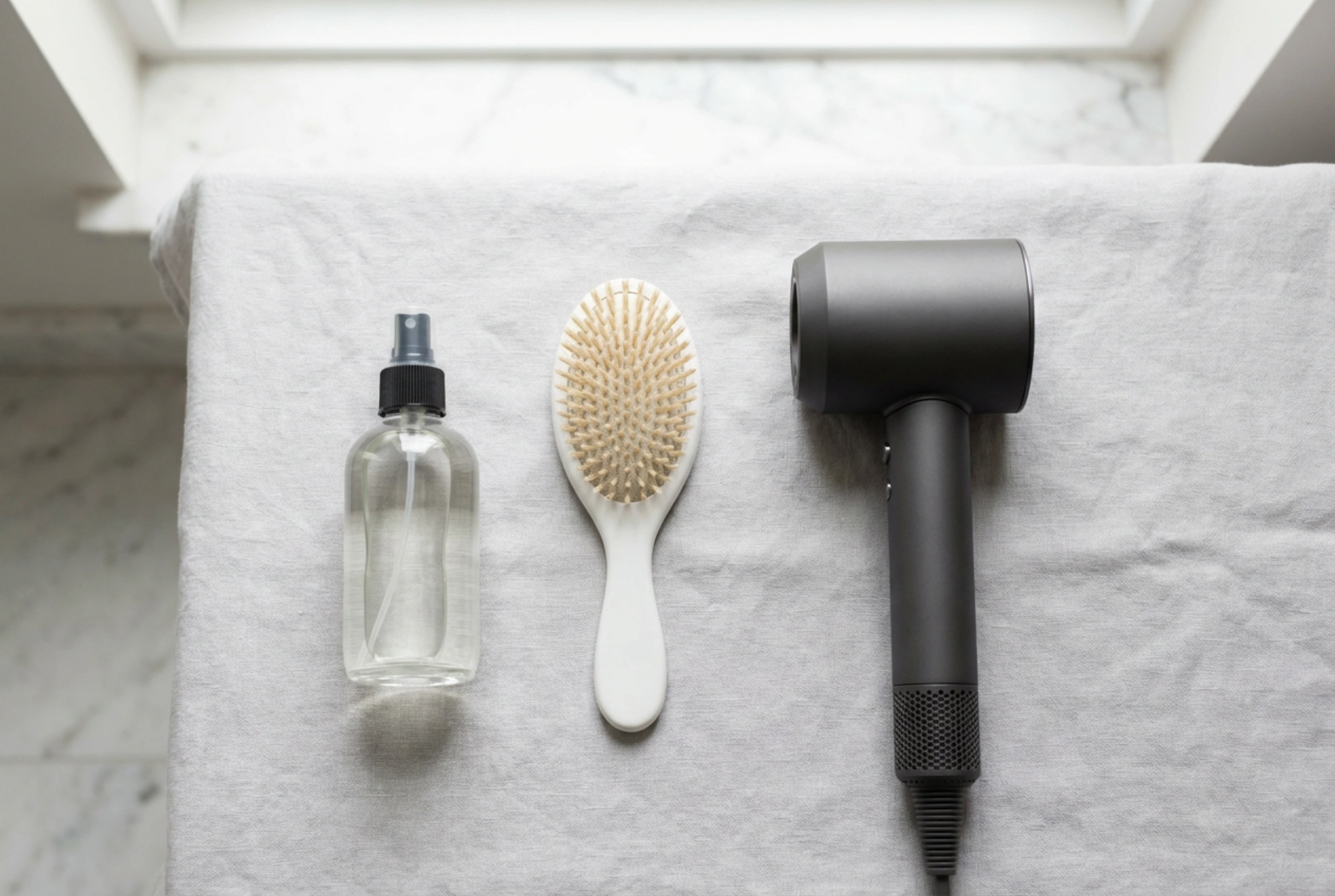 Hitzeschutz für die Haare: die richtige Reihenfolge in der Styling-Routine