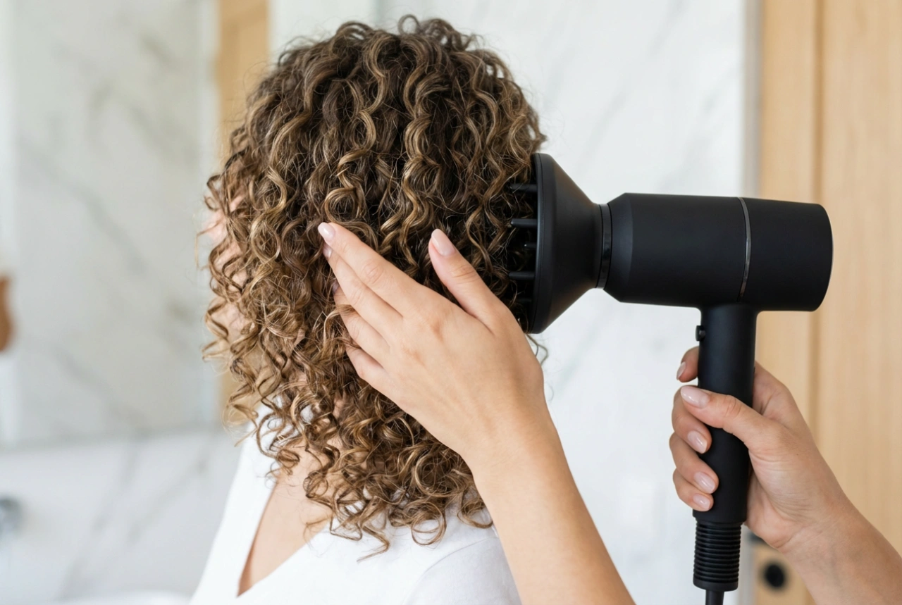Haartrockner mit Diffusor für Locken: Trocknungstechnik ohne Frizz