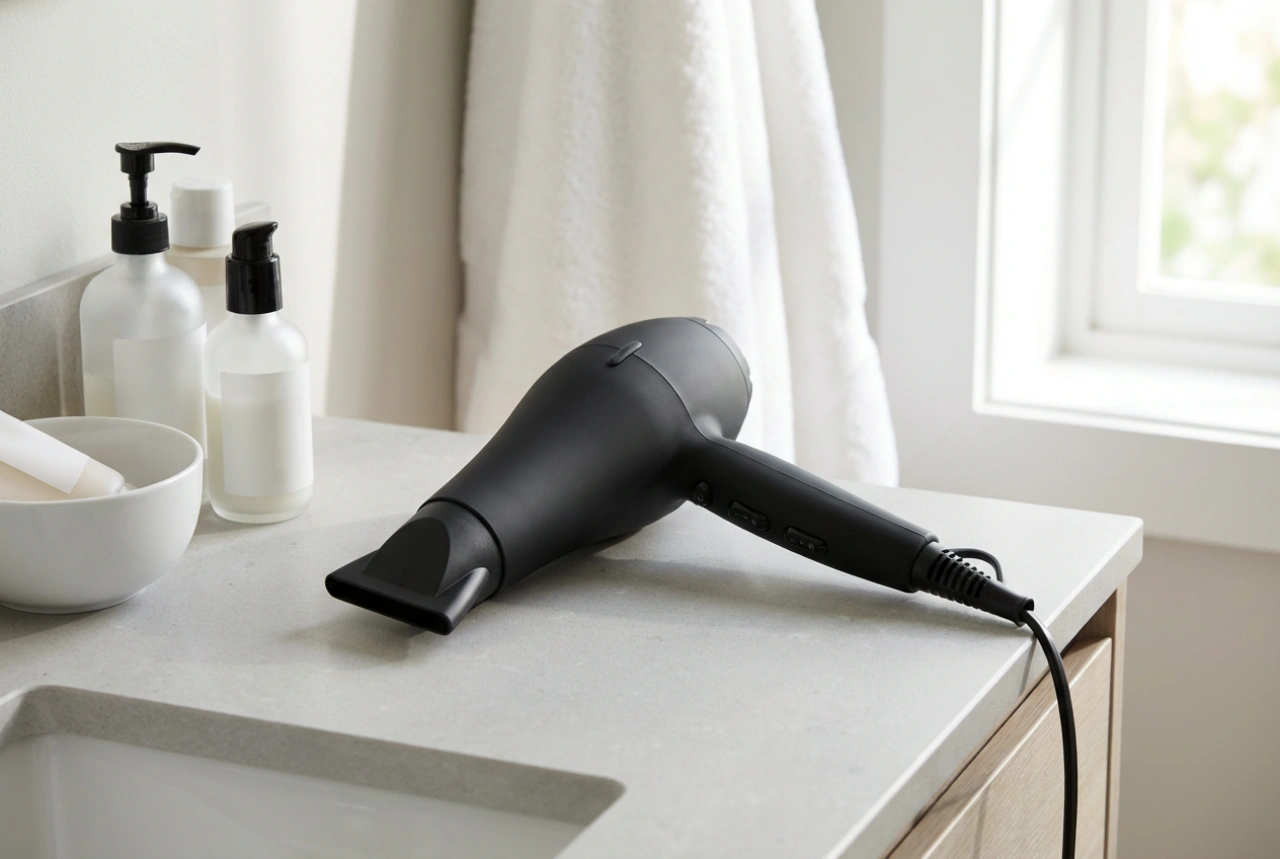 Professioneller Haartrockner mit Ionisation: Parameter und Anwendung zu Hause