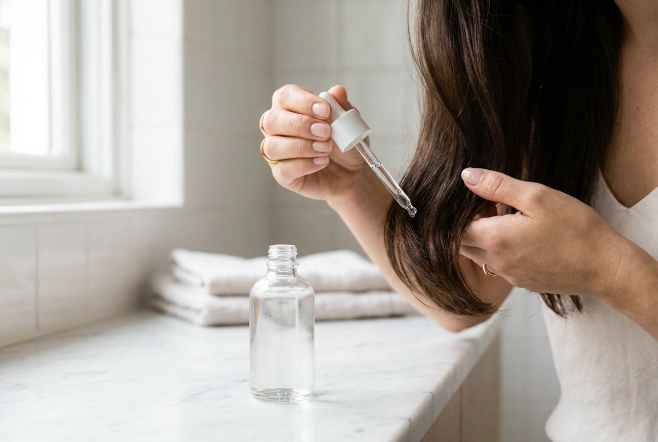Hitzeschutzserum für die Haare: Anwendung vor dem Föhnen und Glätten