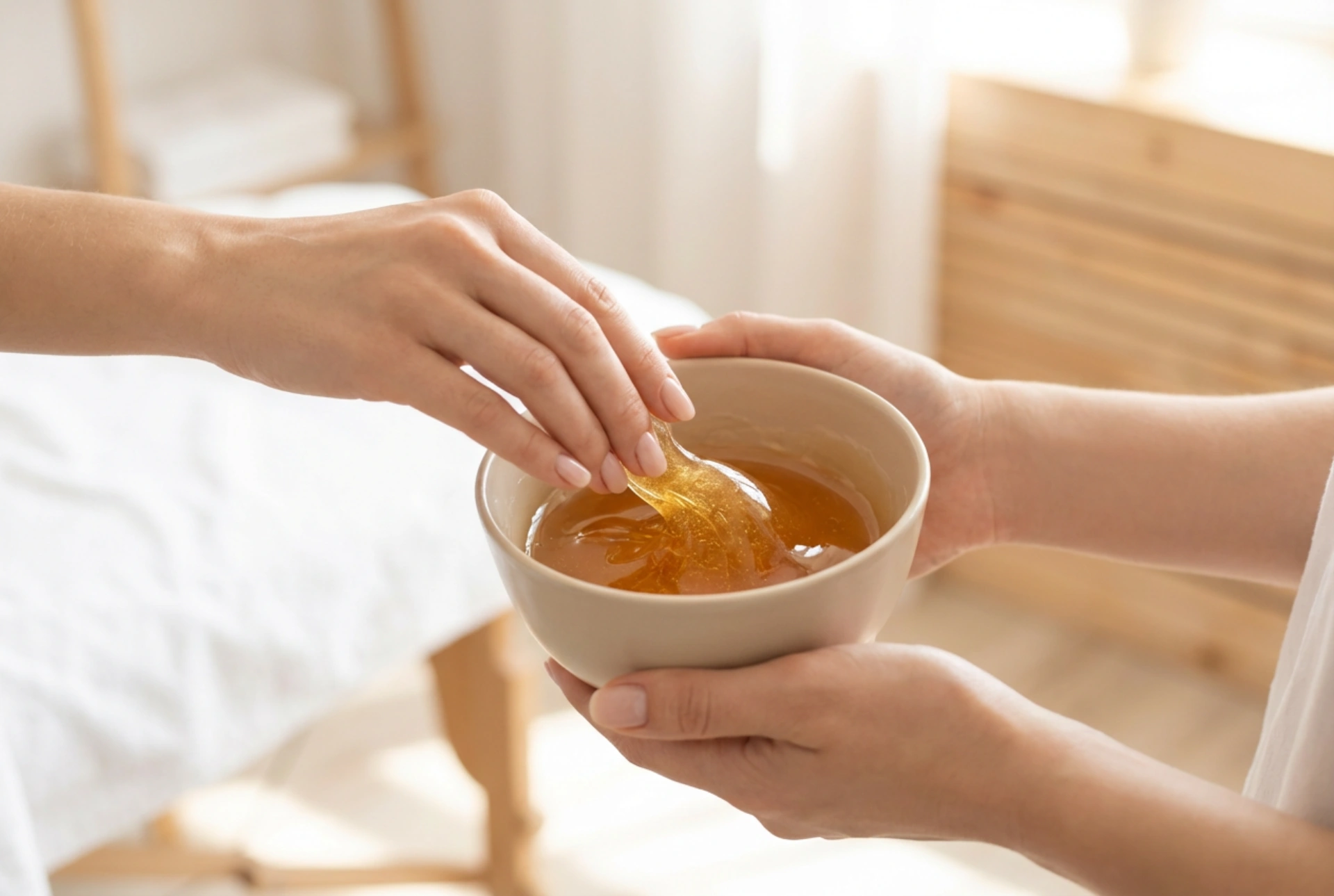 Zuckerpaste zur Haarentfernung: Wie man sie zubereitet, aufträgt und entfernt