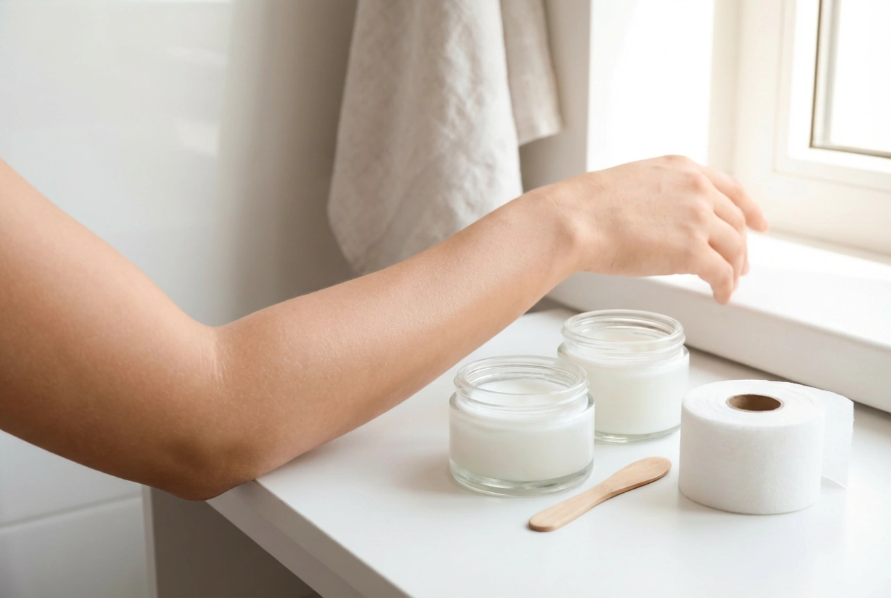 Achseln wachsen zu Hause: Haarentfernung mit Wachs ohne Reizungen