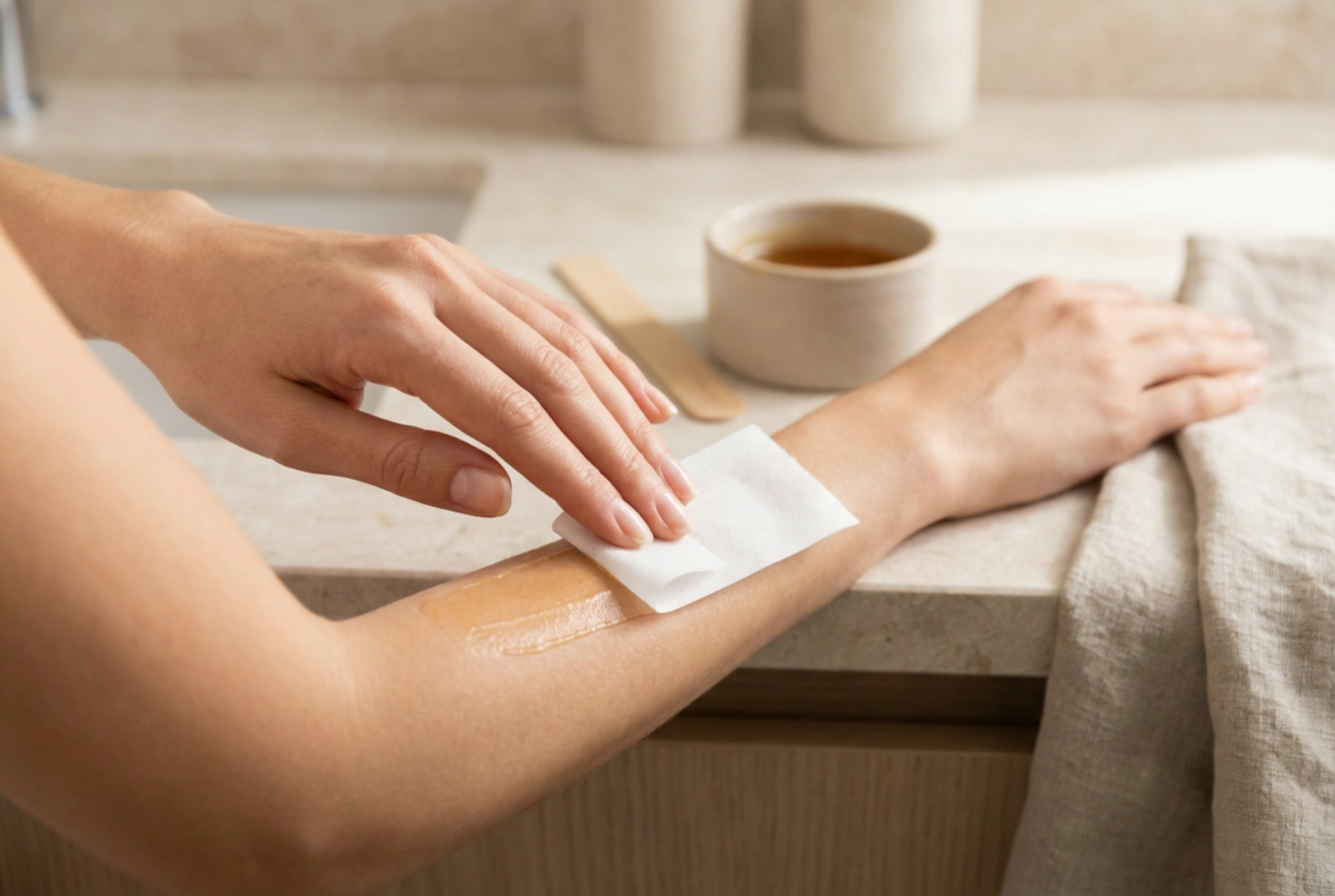 Waxing zu Hause: Vorbereitung, Anwendung und richtige Pflege