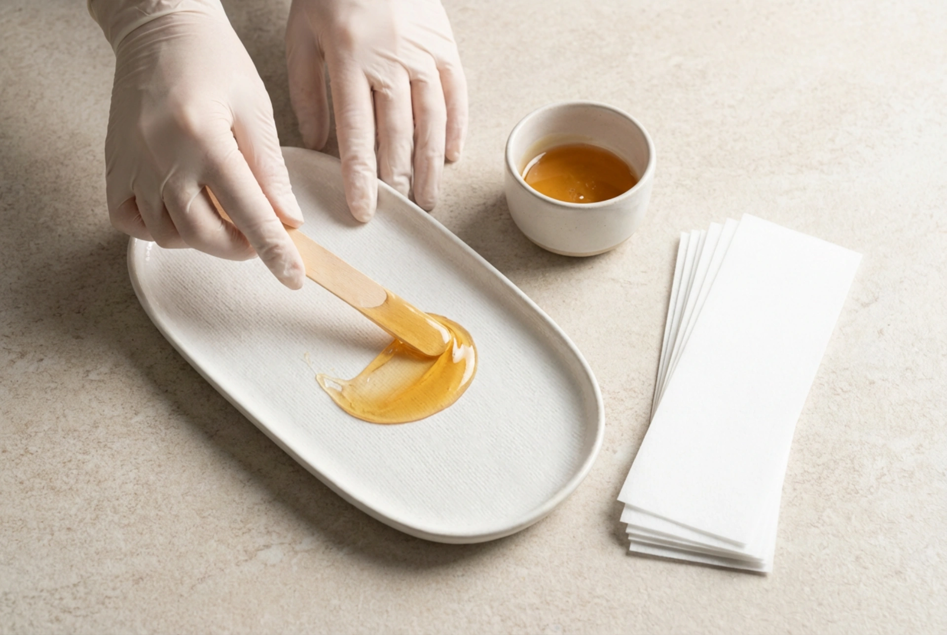 Bikiniwachs: Arten, Temperatur und Anwendungstechnik