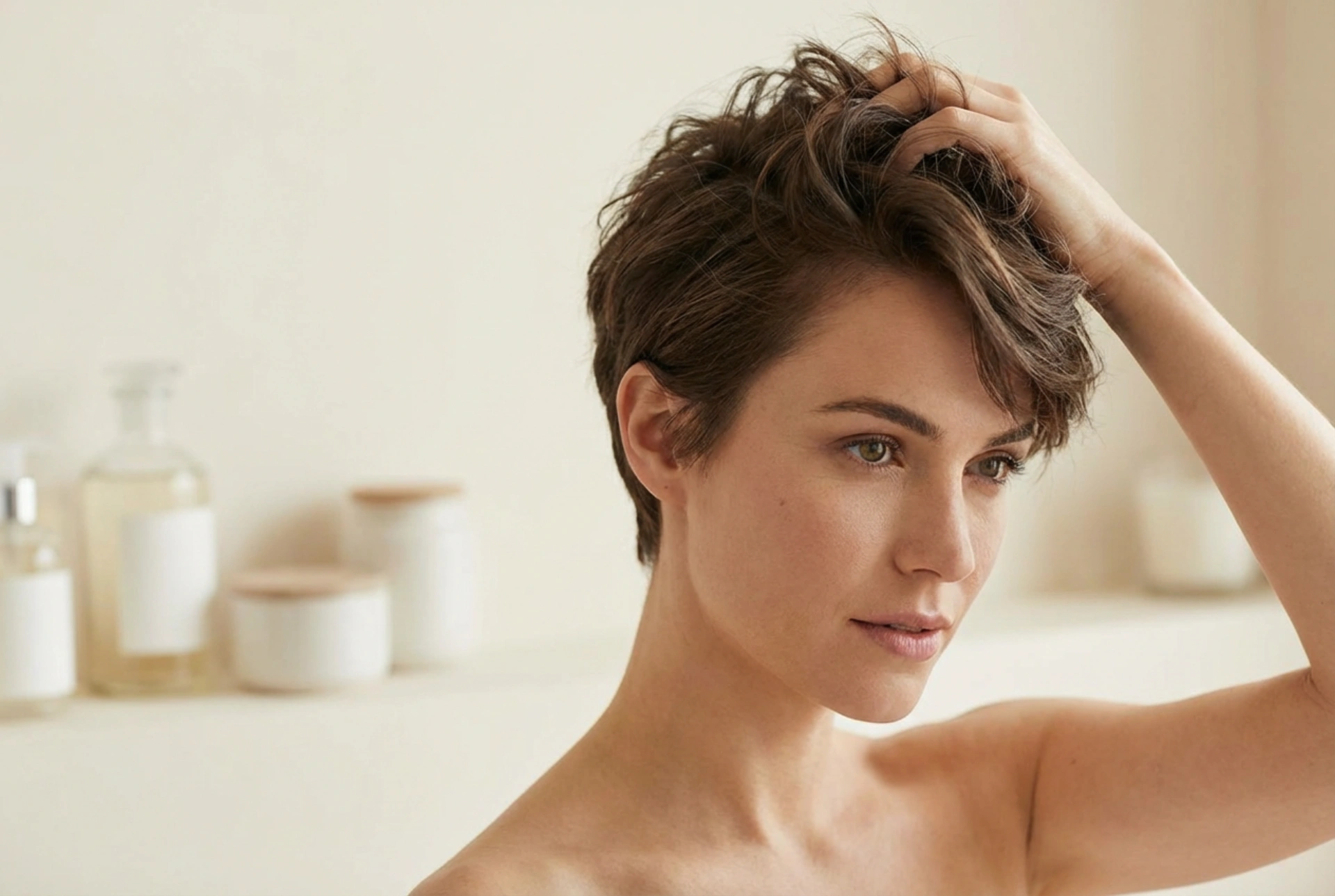 Der French Crop: Tägliches Styling für Textur und Volumen