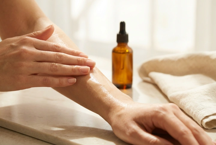Feuchtigkeitsspendendes Körperöl: Die richtige Formel und die beste Massagetechnik