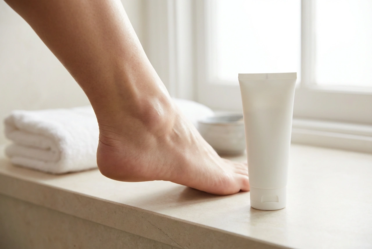 Fußcreme mit 30 % Urea: Pflege für verhornte Fersenhaut