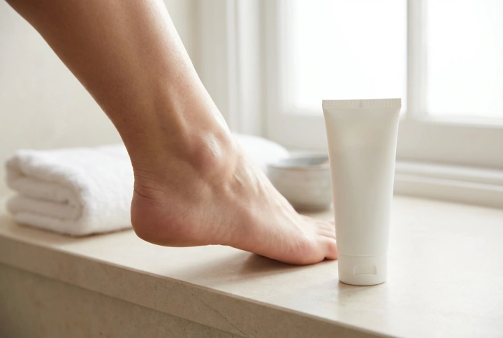 Fußcreme mit 30 % Urea: Pflege für verhornte Fersenhaut