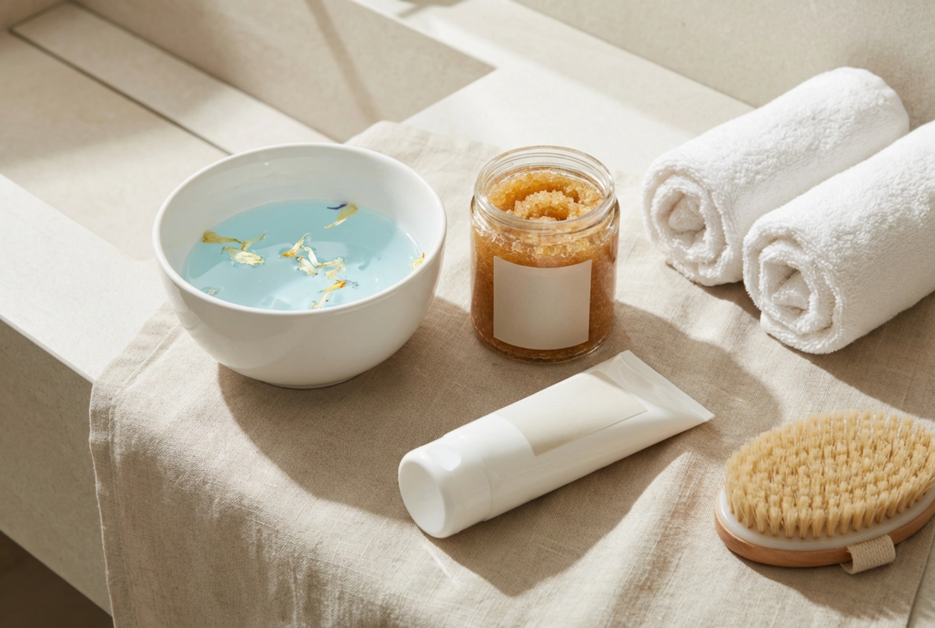 Fußcreme für samtweiche Fersen: Eine effektive Routine aus Erweichen, Peeling und Feuchtigkeitspflege