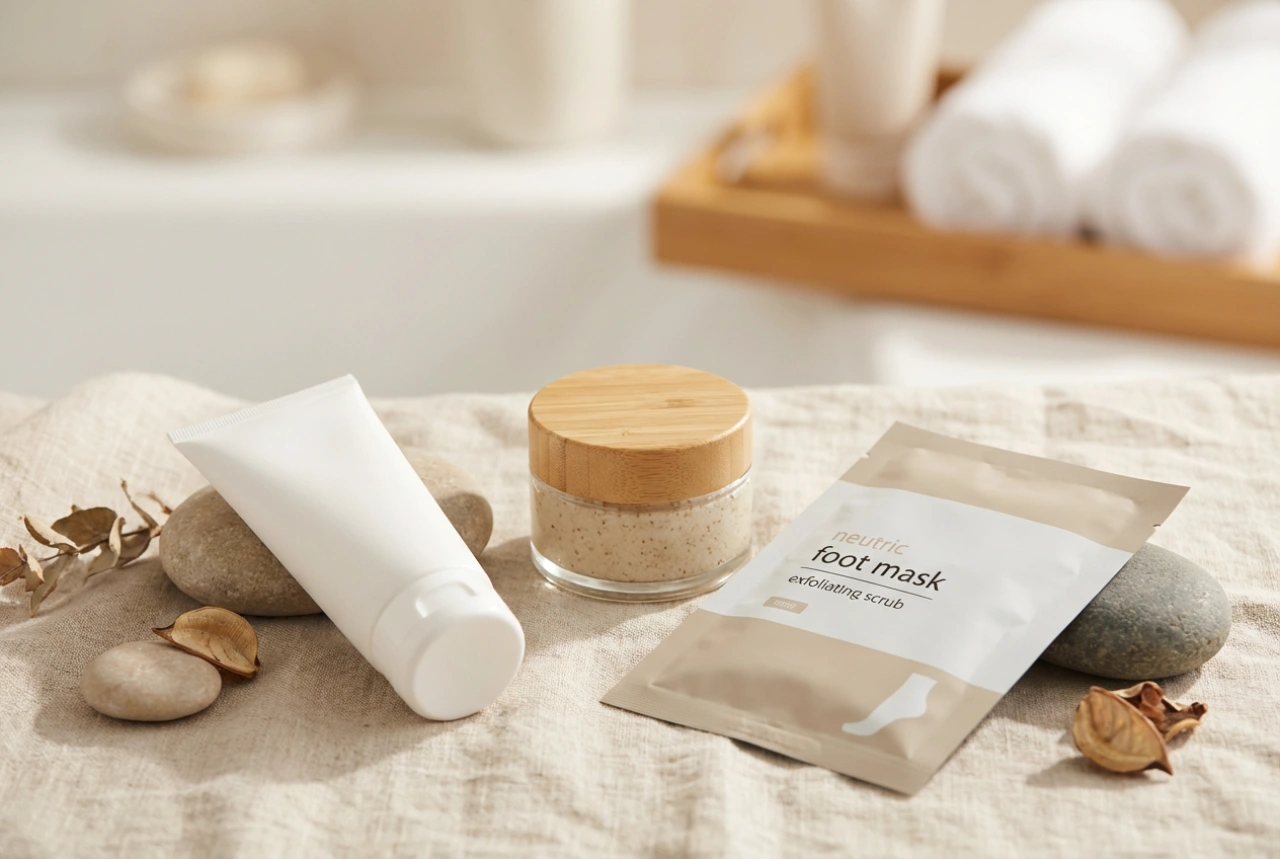 Pflegeplan für trockene Fersen: Maske, Peeling und Okklusivcreme