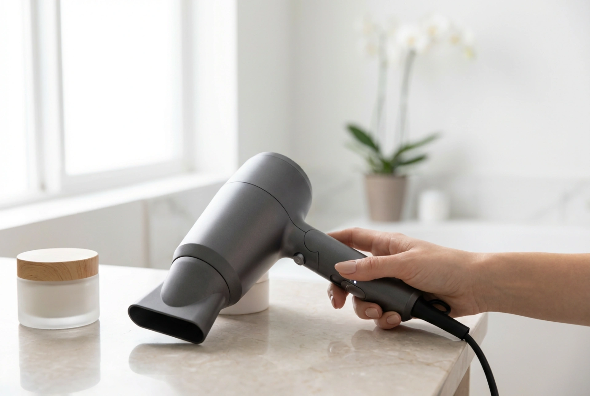 Haare richtig föhnen: Die richtigen Temperatureinstellungen