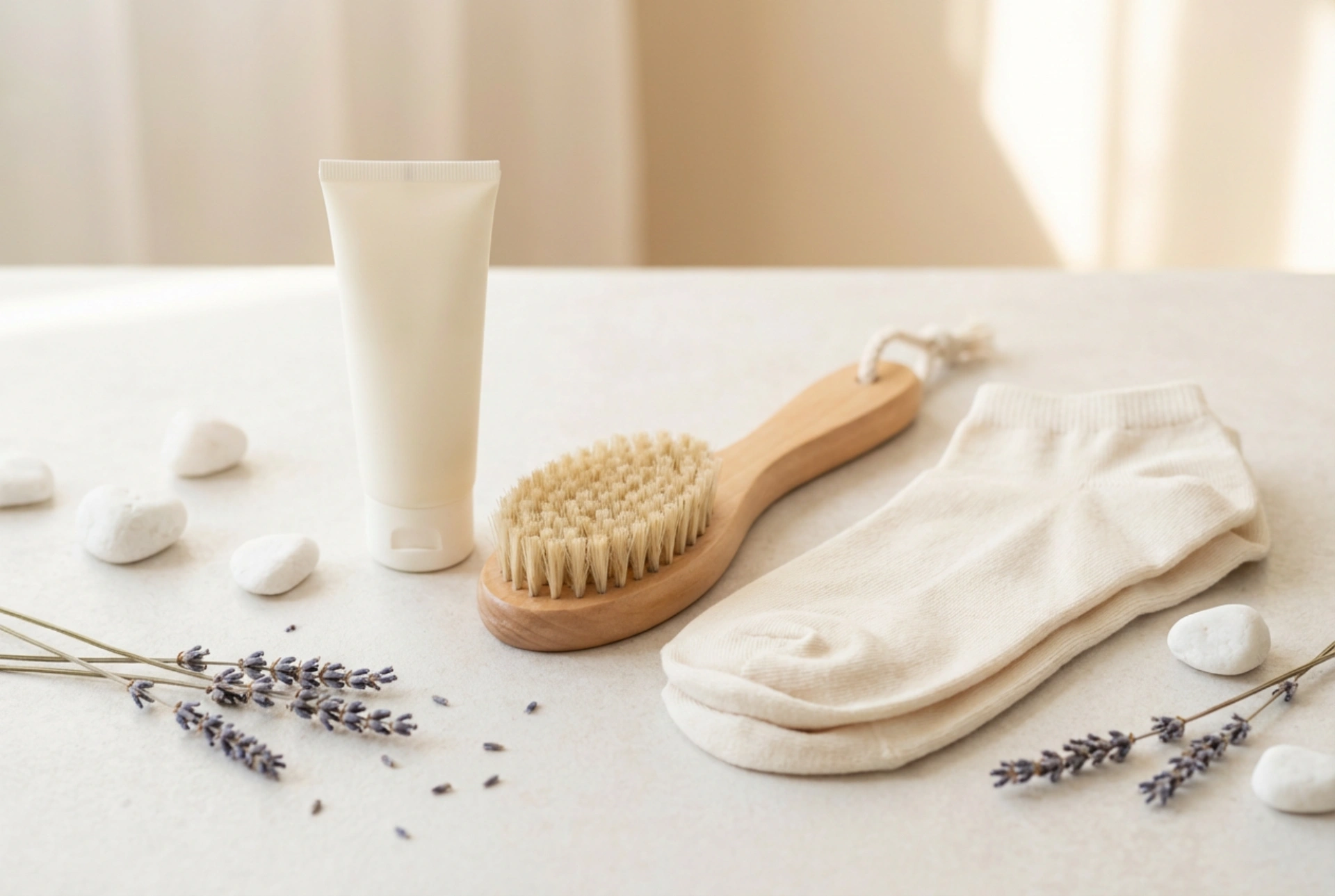 Was hilft am besten bei rissigen Fersen: Peeling, Creme oder Socken?