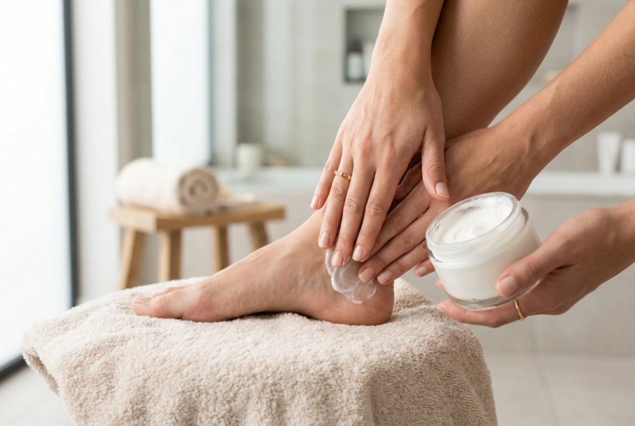 Hausmittel gegen rissige Fersen: Drei einfache Pflegeschritte