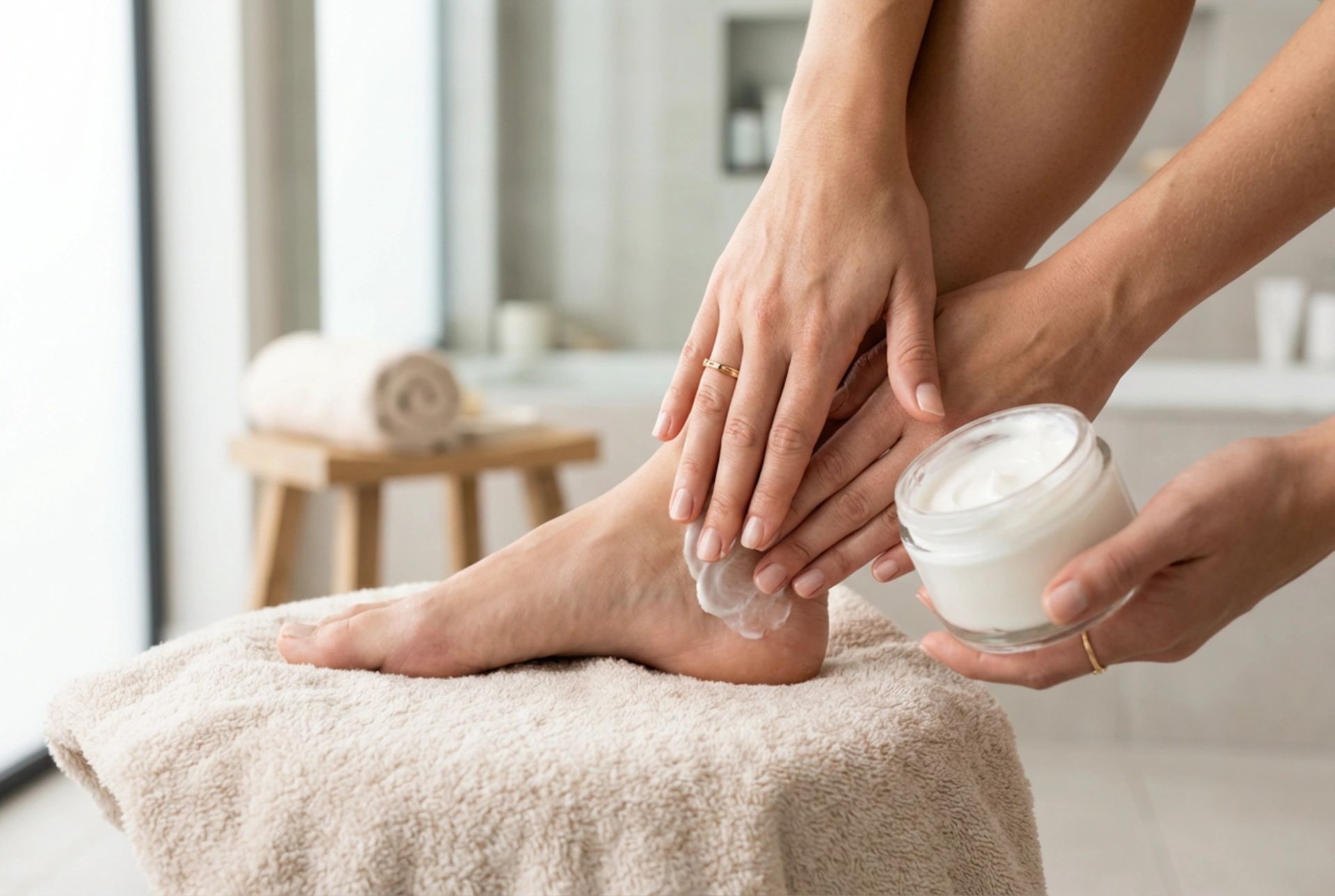 Hausmittel gegen rissige Fersen: Drei einfache Pflegeschritte