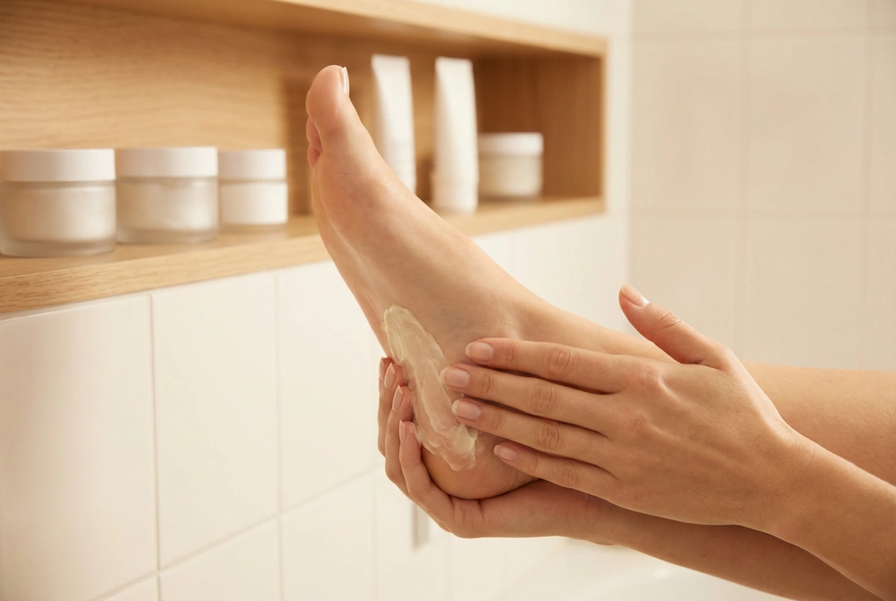 Rissige Fersen: Eine wirksame Heimroutine