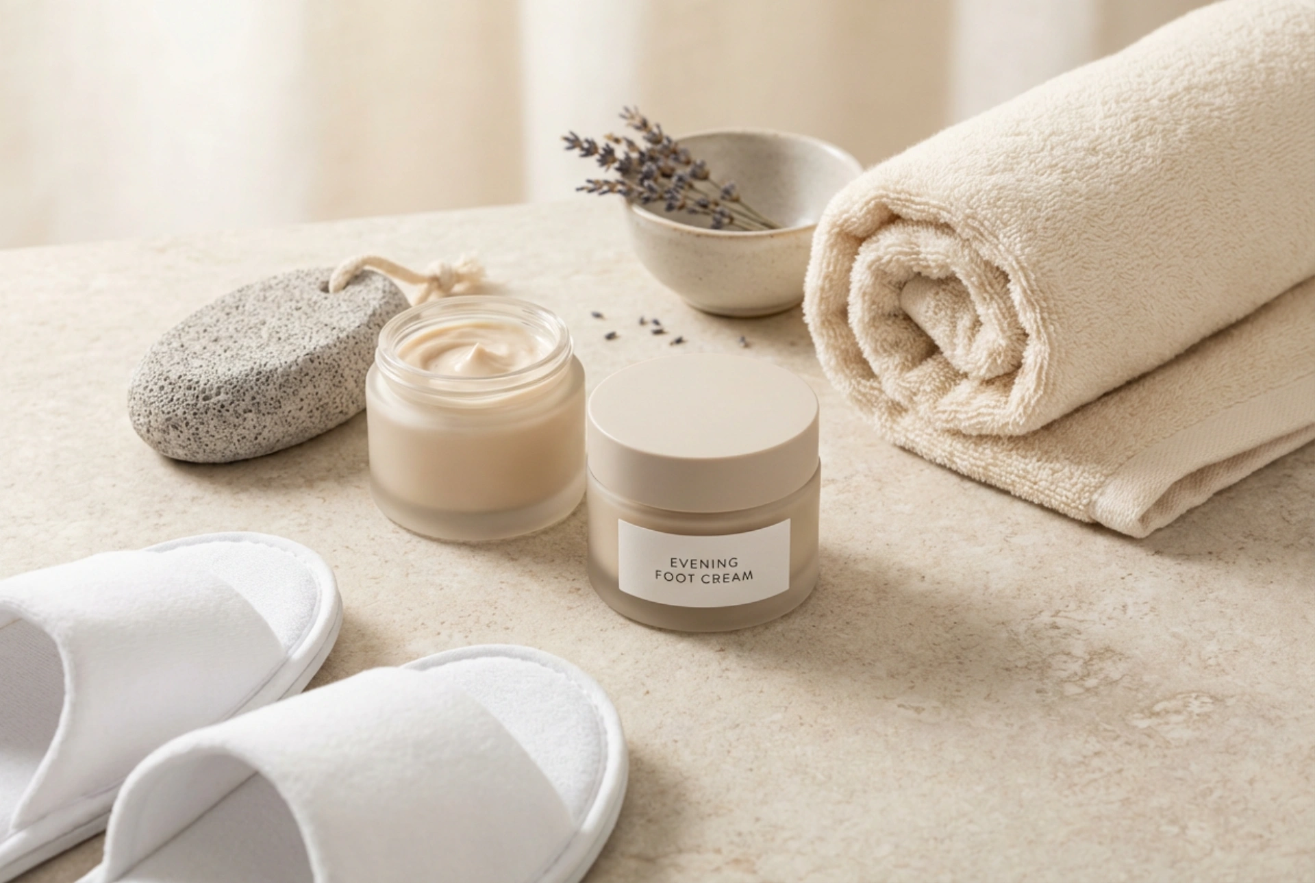 Rissige Füße: Eine effektive Abendroutine und Zubehör