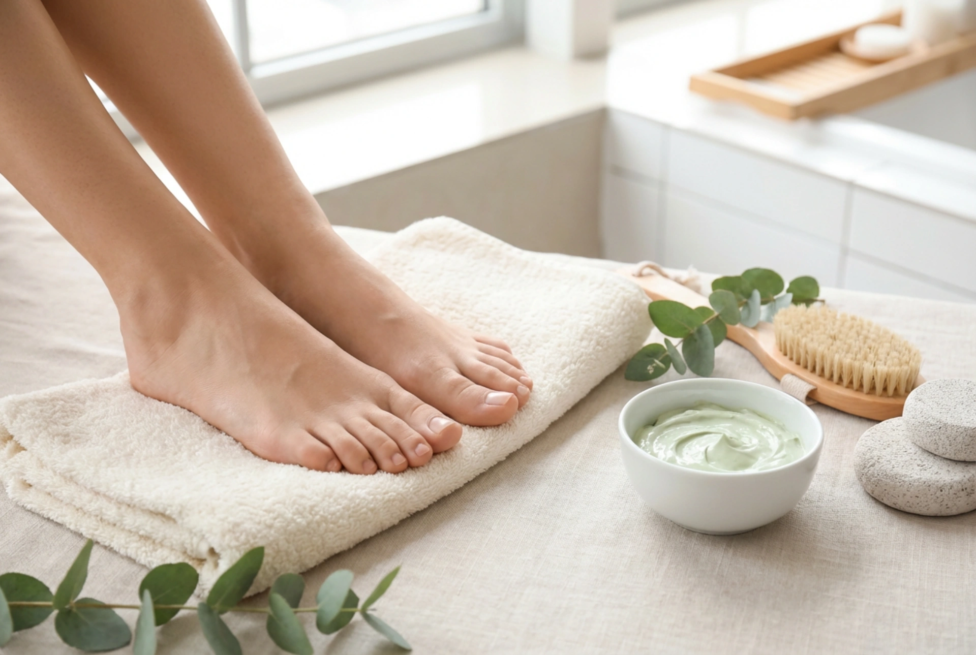 Fuß-Peeling-Maske: Vorbereitung, Anwendung und die richtige Pflege