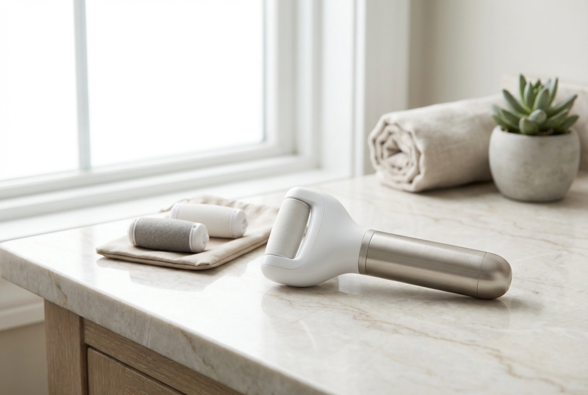 Professioneller elektrischer Hornhautentferner: Sicherheit, Geschwindigkeit und Aufsätze