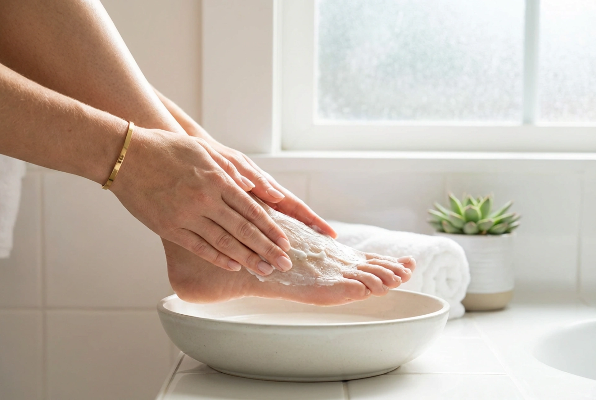 Peeling-Maske für die Füße: Wie Sie die Behandlung zu Hause sicher durchführen