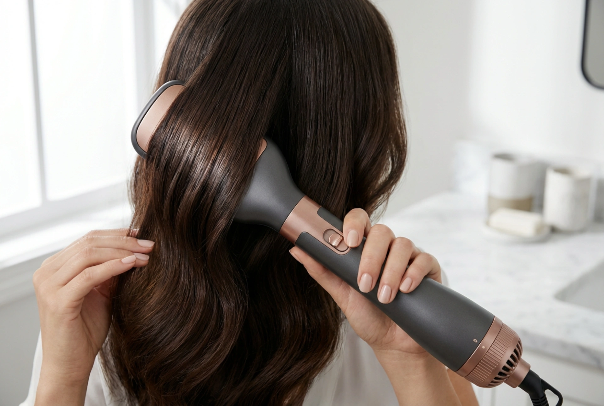 Fönbürste: Styling beim Trocknen und Kontrolle der Haarspannung