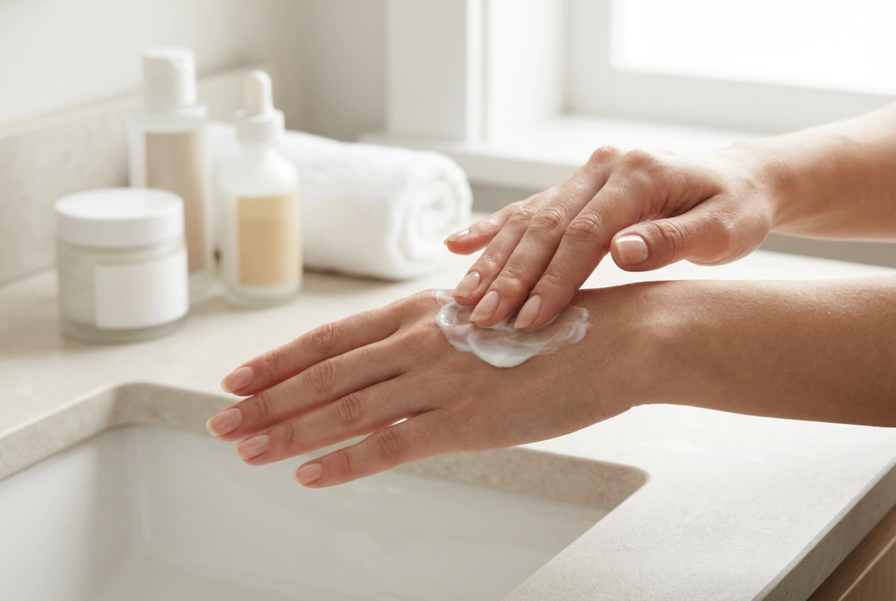 Hygienisches Händewaschen: Die richtige Reihenfolge der Bewegungen und die Pflege danach