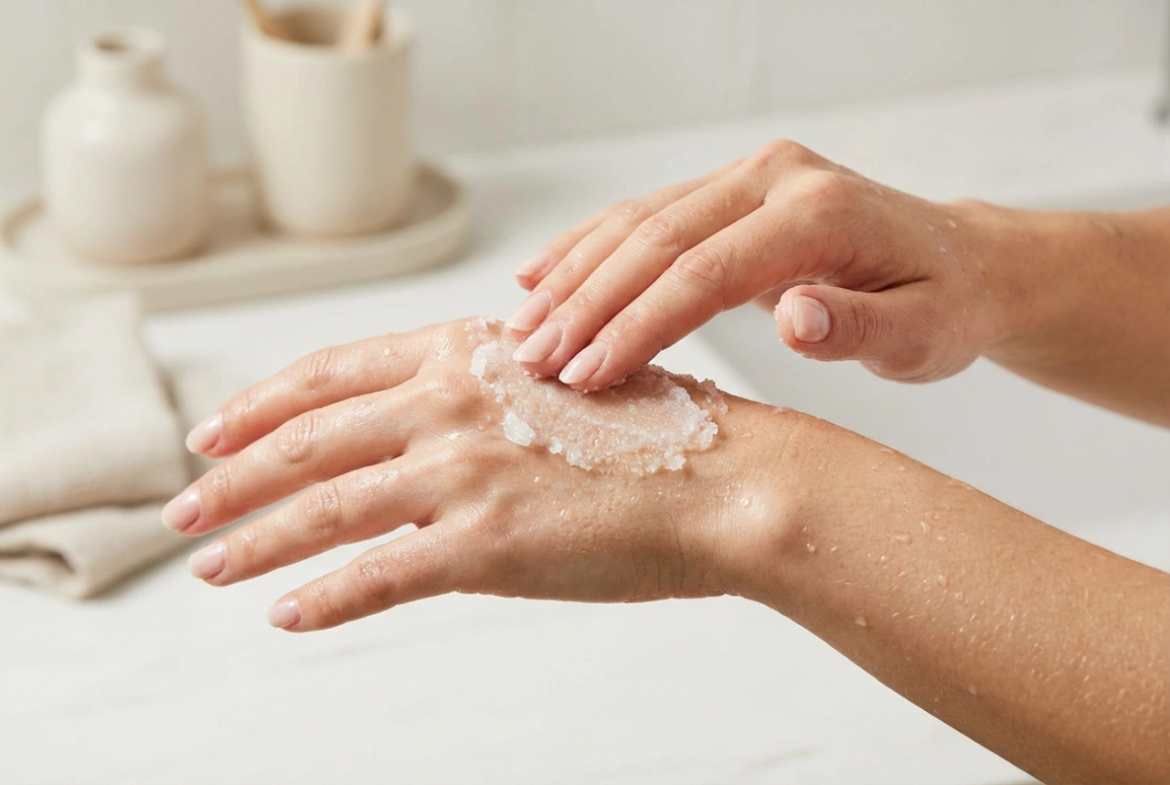 Zuckerpeeling: Der einfache Weg zu glatter Haut und besserer Aufnahme