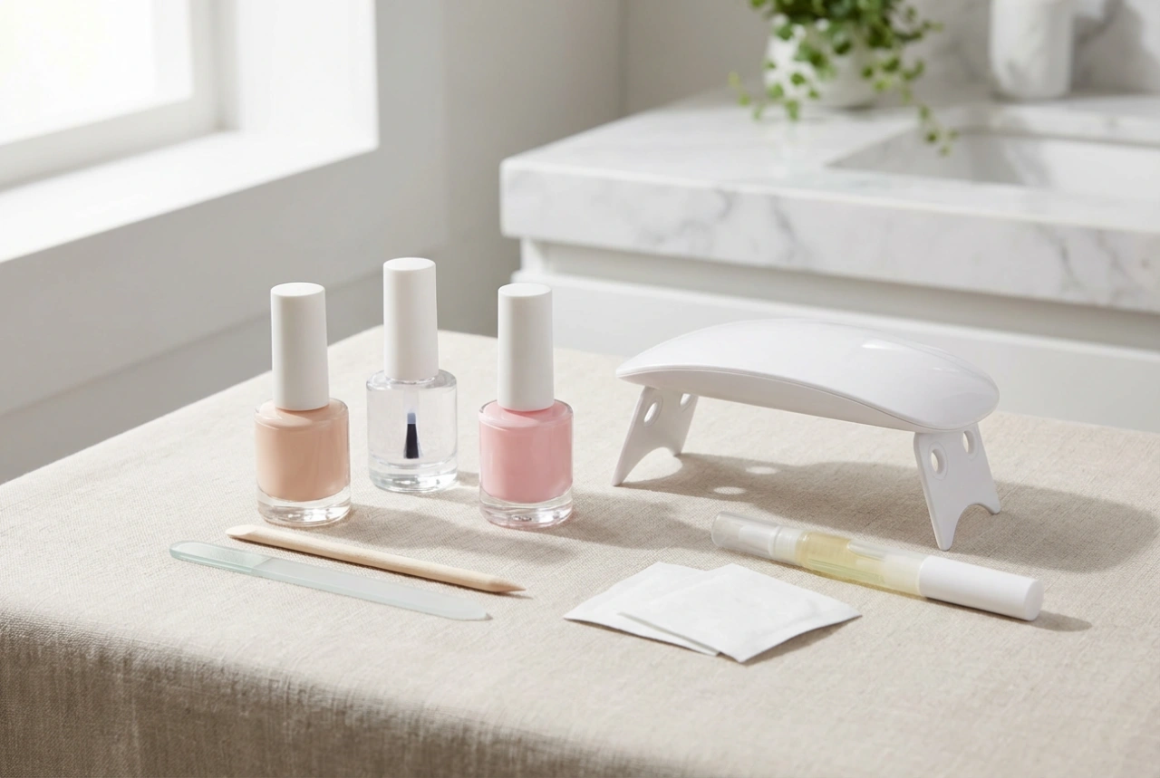 Hybrid-Nagelset für Anfänger: Was Sie für den Start brauchen und wie die erste Maniküre gelingt