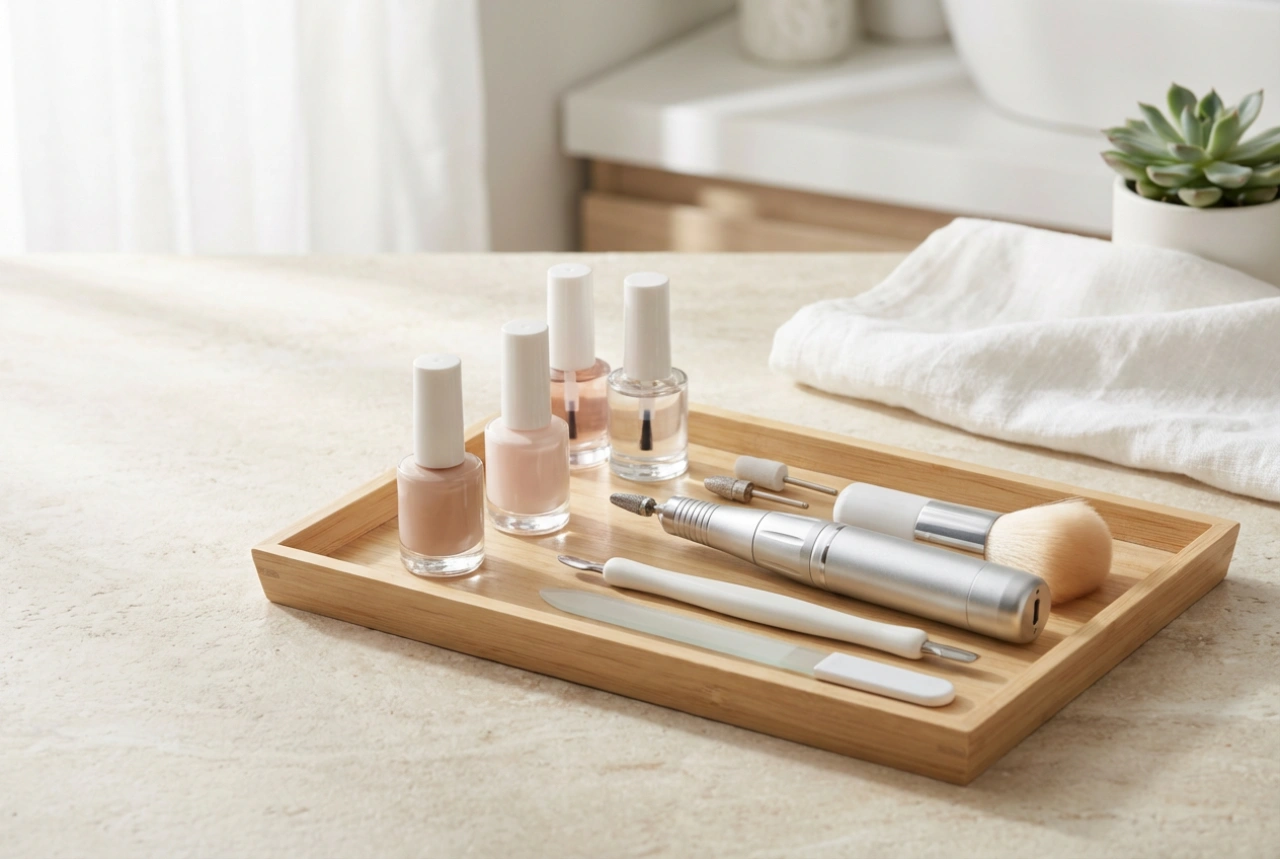 Das perfekte Hybrid-Nagelset mit Nagelfräser: Komponenten und Ergonomie