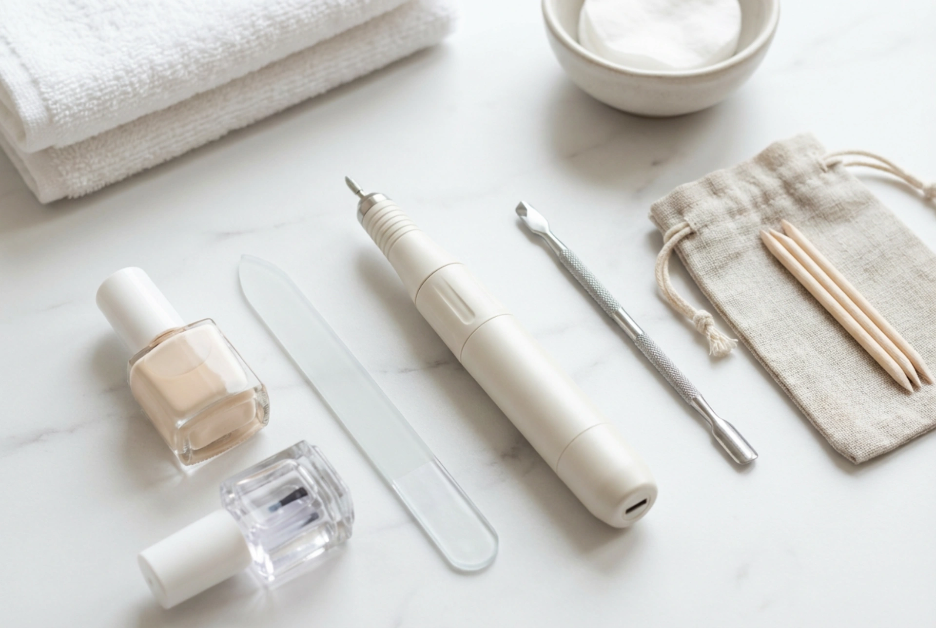 Nagelset mit Nagelfräser auswählen: Wichtige Bestandteile und sichere Anwendung