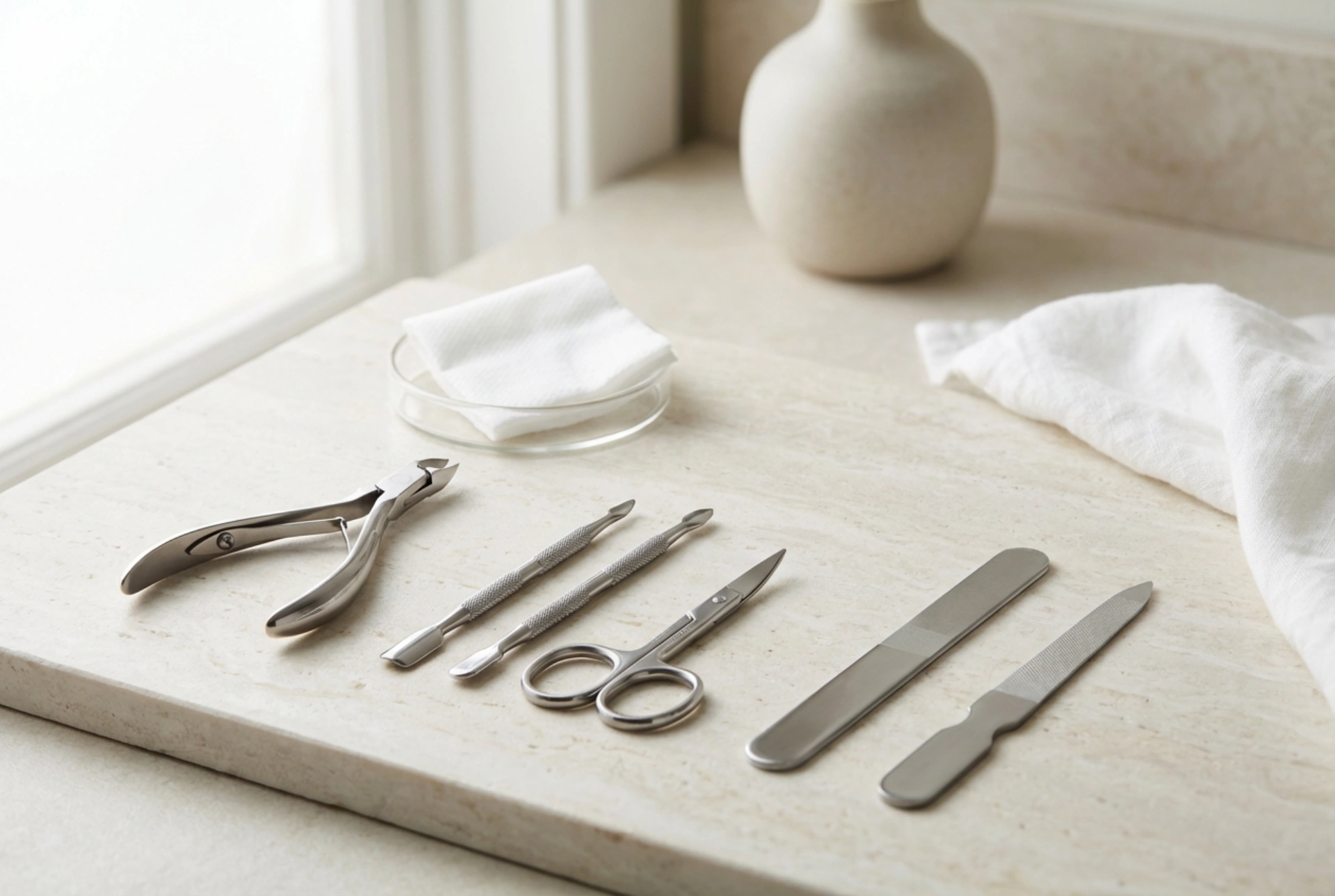 Das richtige Maniküre-Set: Professionelle Werkzeuge und ihre hygienische Anwendung
