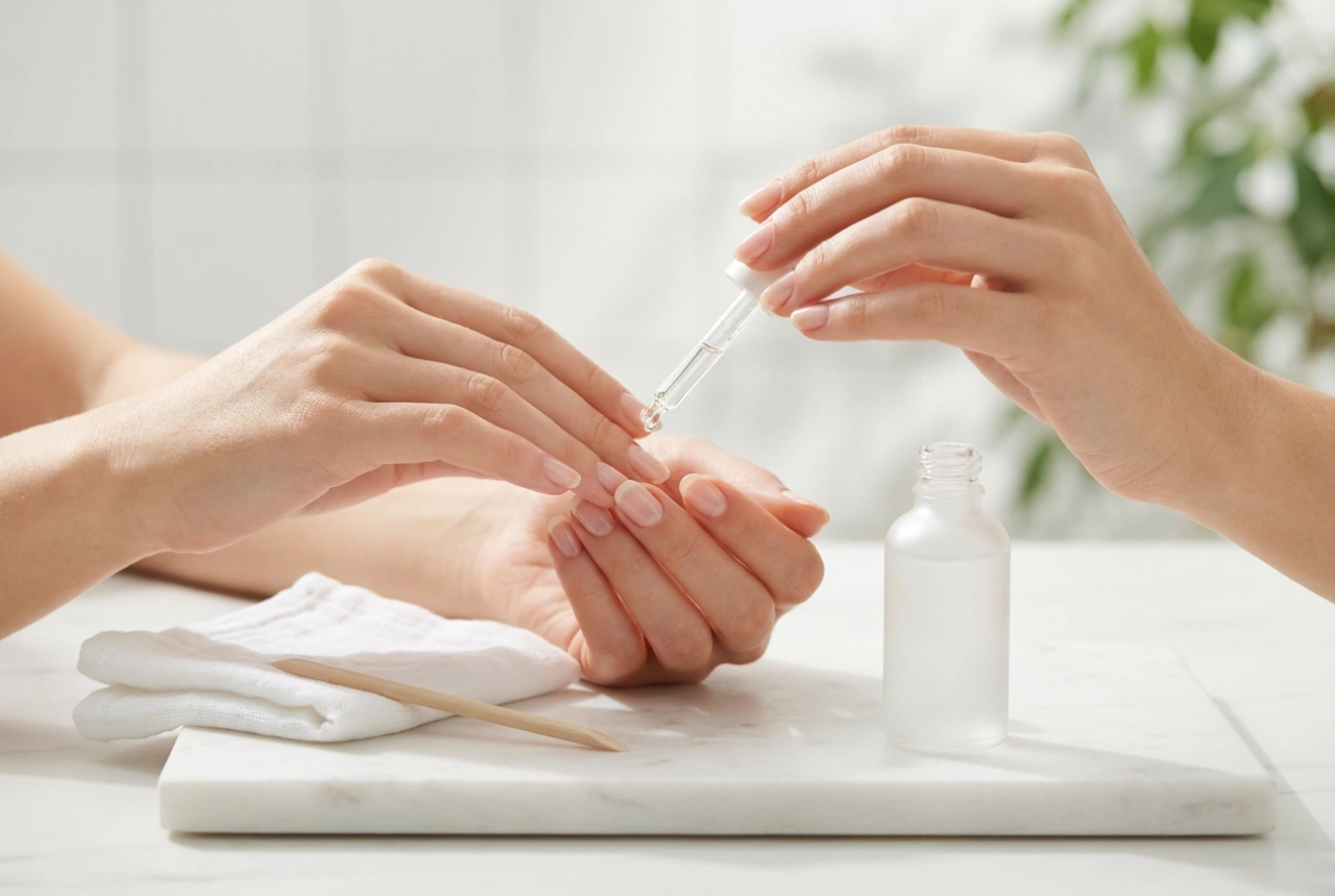 Nagelhautentferner-Flüssigkeit: Schritt für Schritt, Einwirkzeit und Fehler