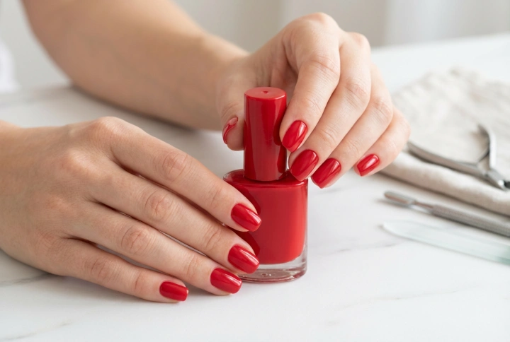Perfekte rote Nägel: Eine Anleitung für Vorbereitung und Lackierung