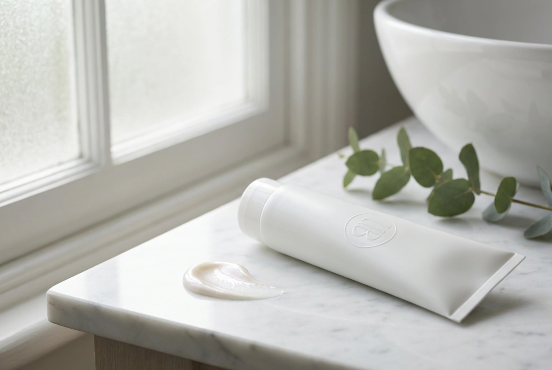 Balsam mit Schimmerpartikeln: dezenter Glanz und gleichmäßige Anwendung