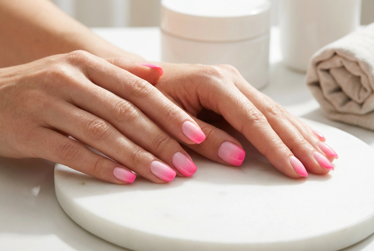 Rosa Ombre-Nägel Schritt für Schritt: Von Babyboomer bis Neon