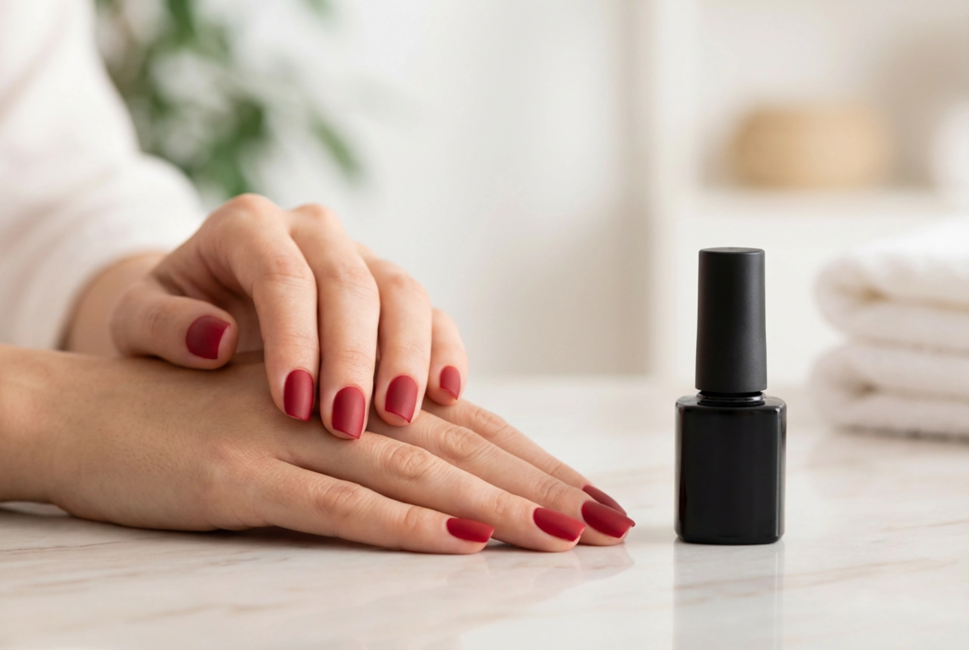 Rote matte Nägel für jeden Anlass: Wie Sie das perfekte matte Finish erzielen