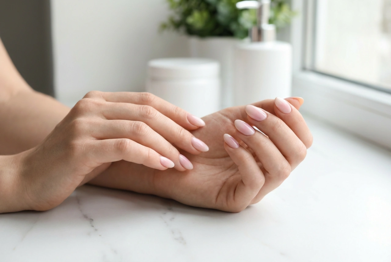 Helle Ombre-Nägel: Zarter Farbverlauf in Pastell und Nude