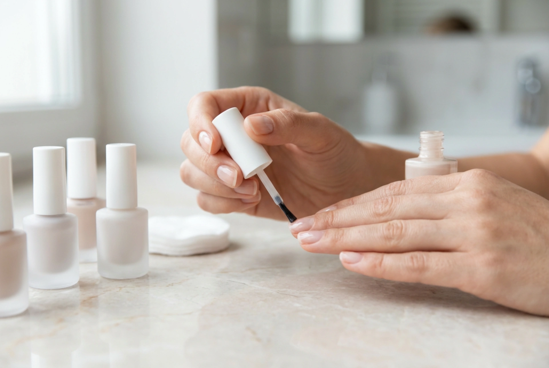 Schnelltrocknender Nagellack: Streifenfrei lackieren und Dellen vermeiden