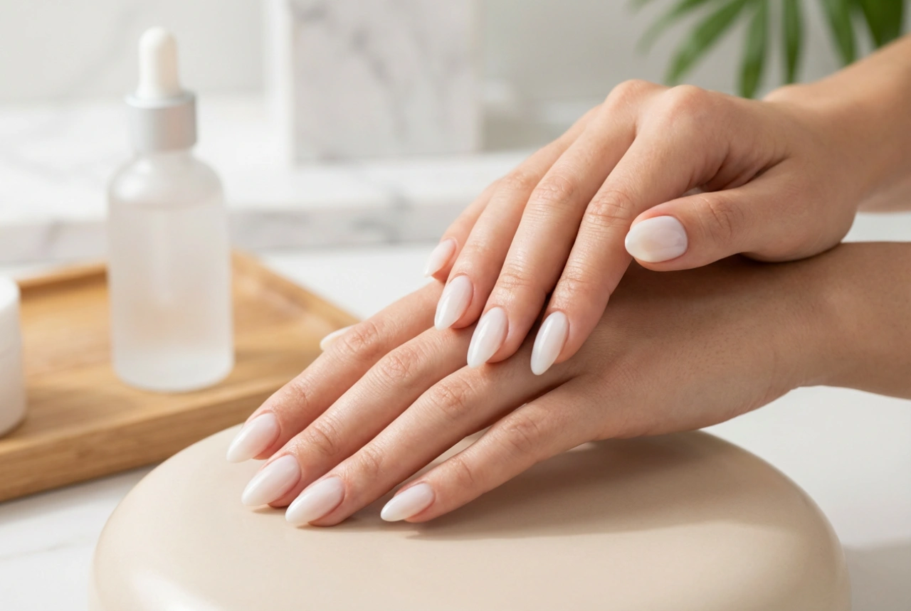 Milchige Base-Coats: So gleichen Sie die Nagelplatte aus und erzielen einen natürlichen Look