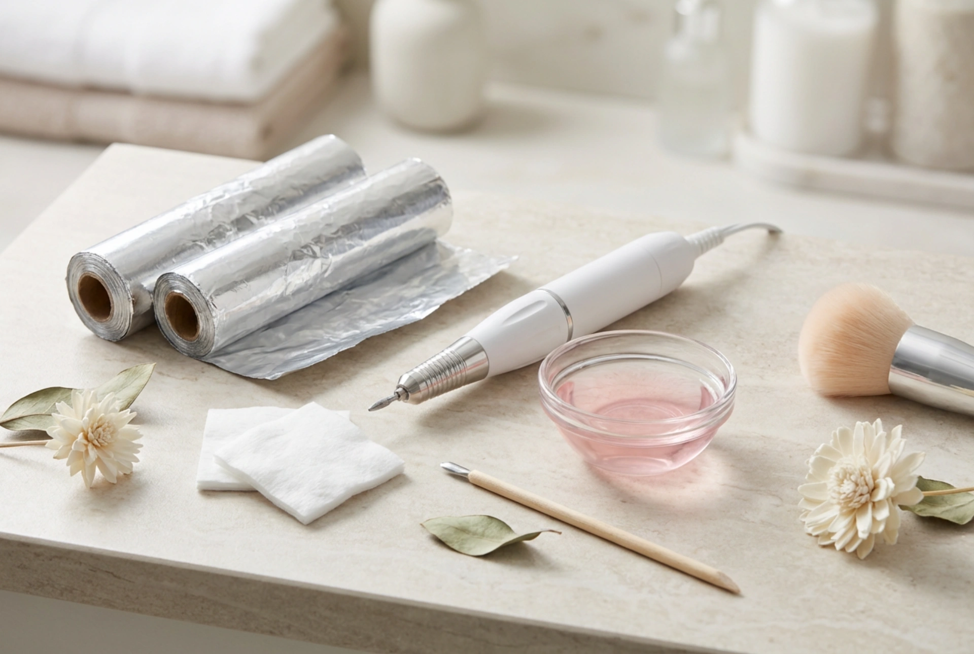 Schonende Entfernung von Shellac: Folien-, Fräser- und Soak-Off-Methode
